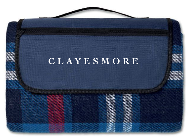 Clayesmore Picnic Blanket